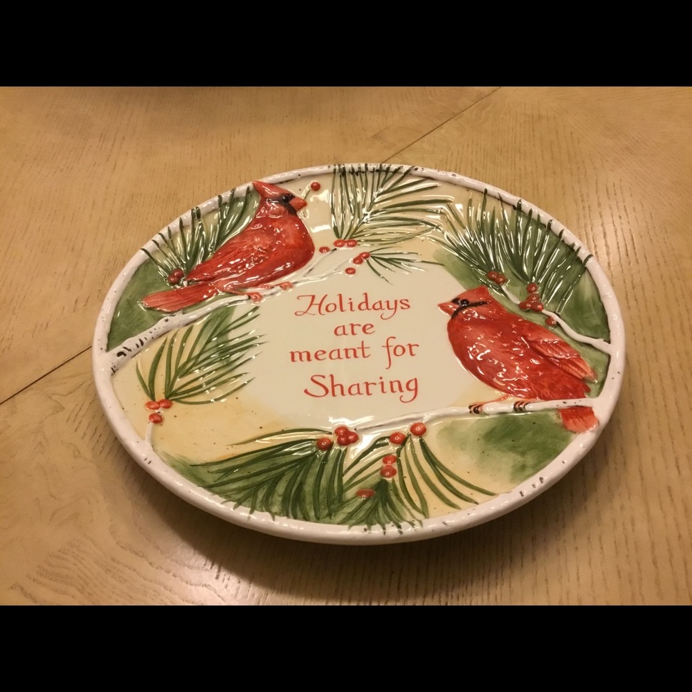 Fitz and Floyd Cookie Plate